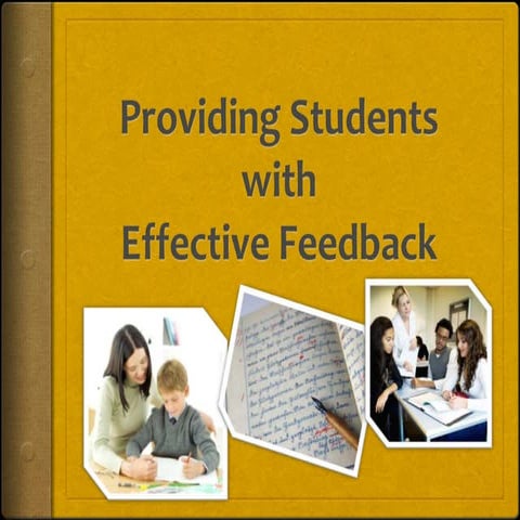 Feedback assessment