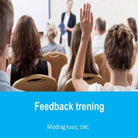 Feedback obuka trening davanja primanja povratne informacije 