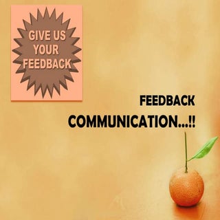 Feedback communication