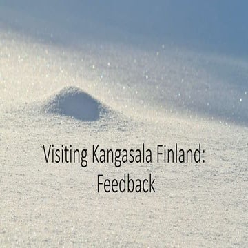 Feed back kangasala
