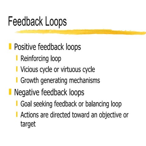 Feedback Loops