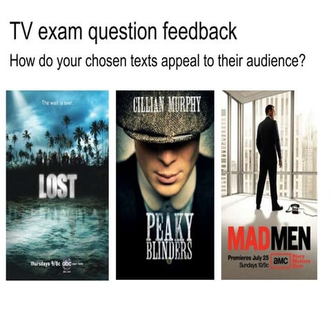 TV Audience appeal