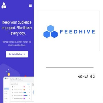 Feedhive.pptx ksugduinsb9omsaisklgiuayw8 | PPTX