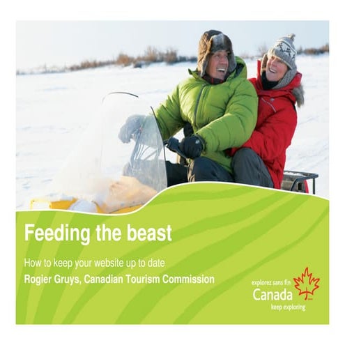 Feeding the beast: keeping your website up to date