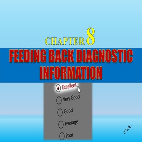 Feeding back diagnostic information   by jeff (copy)