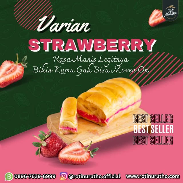 ROTI GEMBONG STRAWBERRY | PDF