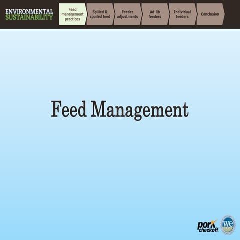 Feed management | PPTX