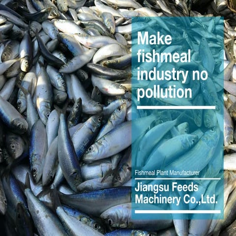 Complete set of fish meal plant machine & solutions