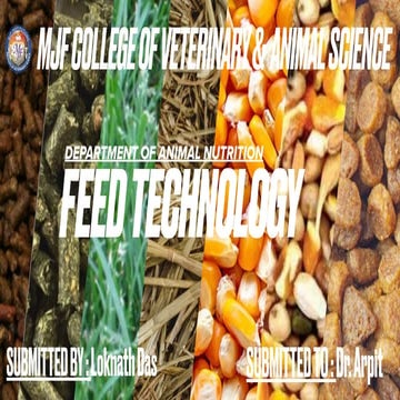 Feed processing methods | PDF