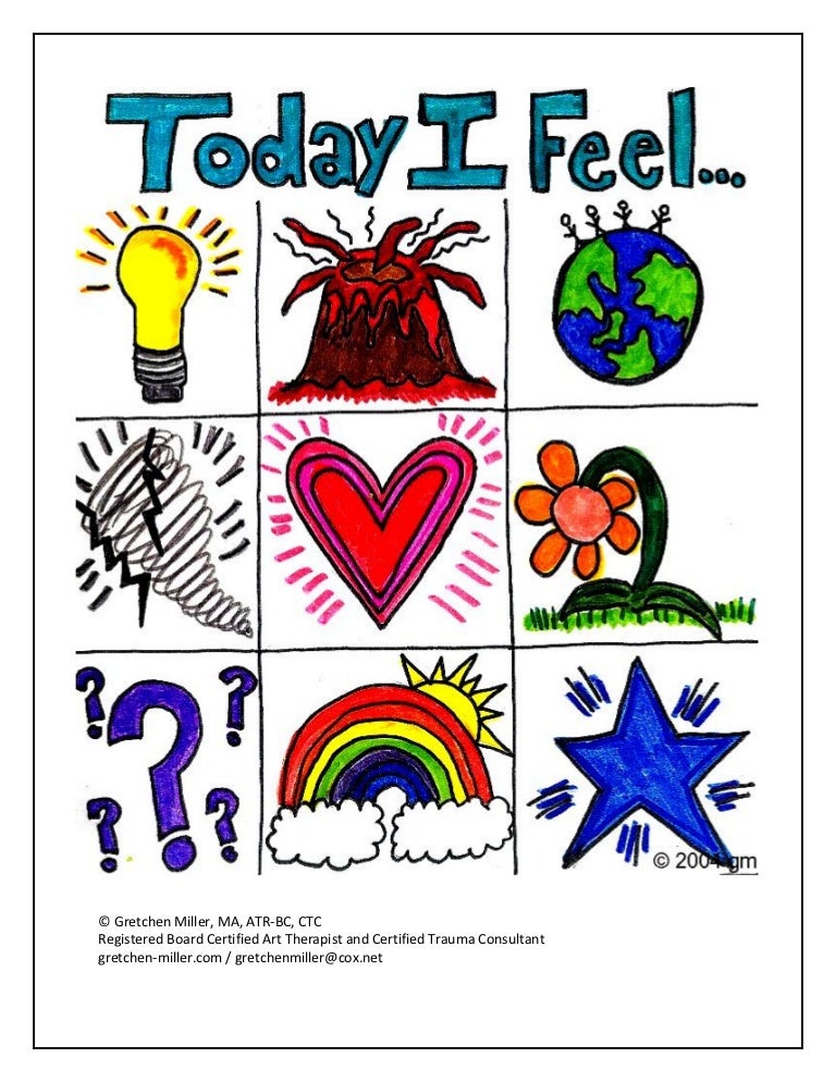 Today I Feel Check In Feeling Chart Today I Feel Check In Feeling Chart