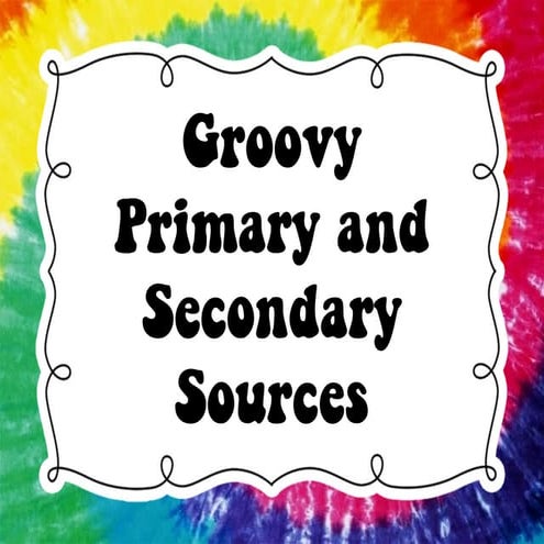 Groovy Primary and Secondary Sources