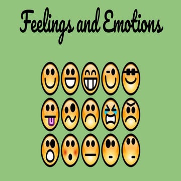 Feelings and emotions | PPTX