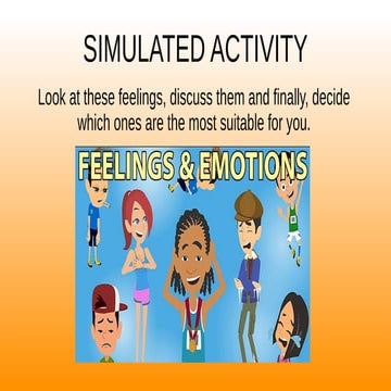 Feelings activity