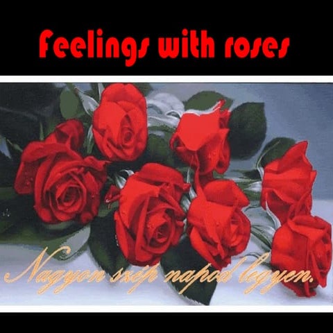 Feelings with roses