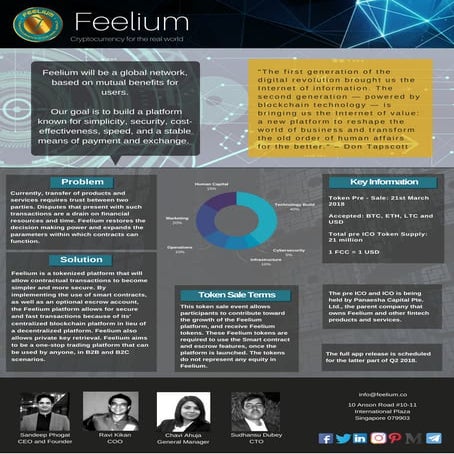 Feelium - Cryptocurrency for the real world | PDF