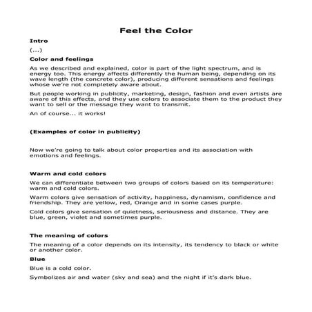 Tbt color symbolism | PPTX