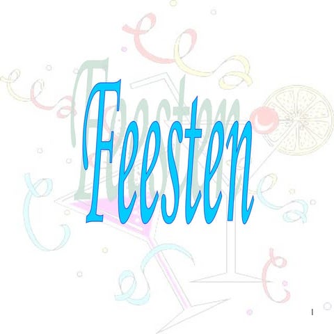 Feest (Eindwerk Beeld)