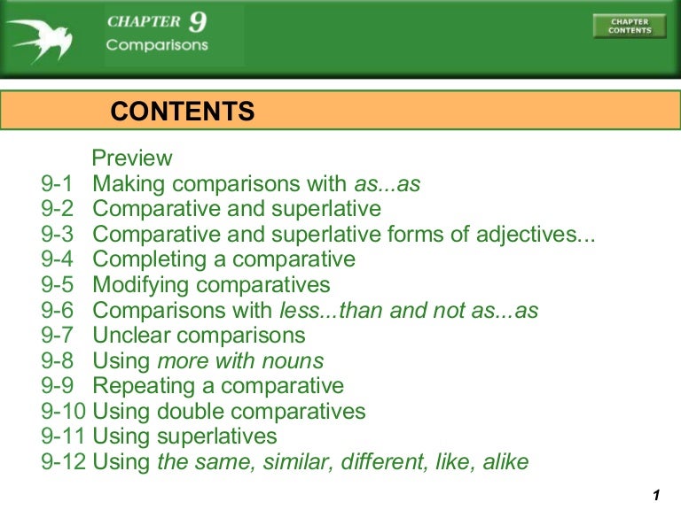 Comparison