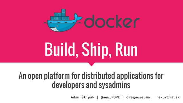 Introduction to Docker