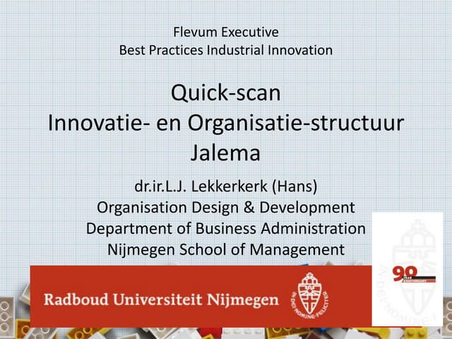 Feic   130122 - flevum bijeenkomst innovation community - bron radboud univer...