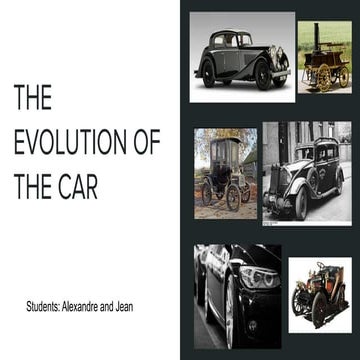 Evolution of cars | ODP