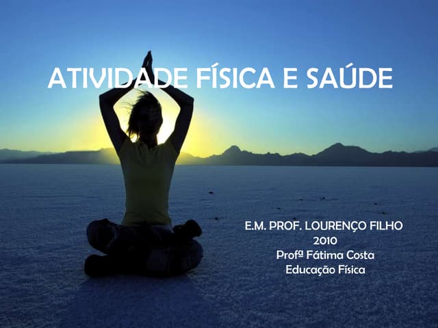 Atividade física e saúde