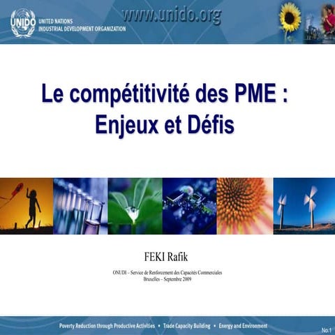 feki_ppt_fr.pptx feki_ppt_fr. Le compétitivité des PME : Enjeux et ...