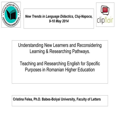 Understanding New Learners and Reconsidering Learning Pathways - Teaching and...