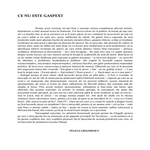 FELICIA GRIGORESCU - LUCIANA TAMAS 