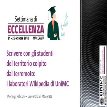 Scrivere con gli studenti del territorio colpito dal terremoto: i laboratori ...