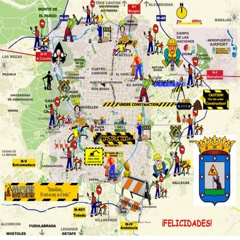 Felicitación del Ayto. de Madrid