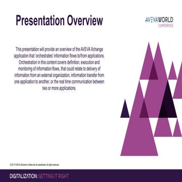 AVEVA World Conference NA - Felim Larkin, AVEVA Xchange