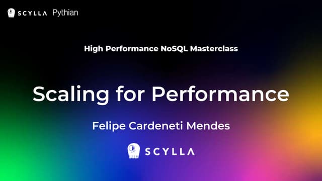 Scaling for Performance