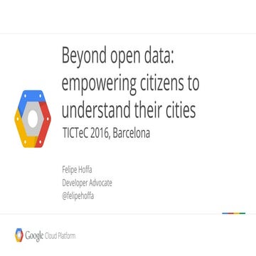 Beyond open data: empowering citizens to understand their cities