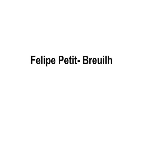 Felipe Petit- Breuilh