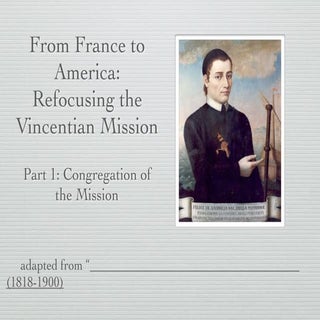 Vincentian Pioneers in America 