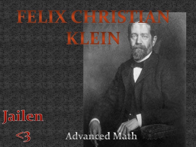 Felix klein