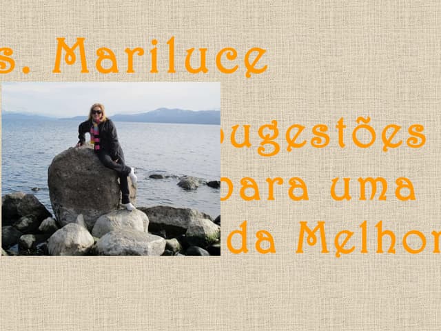 Feliz Aniversario Mariluce
