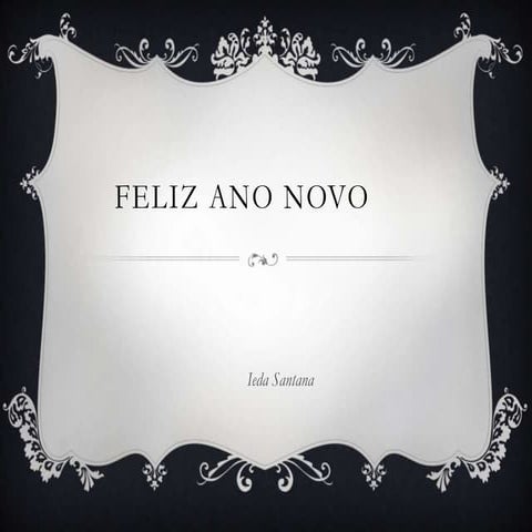 Feliz ano novo