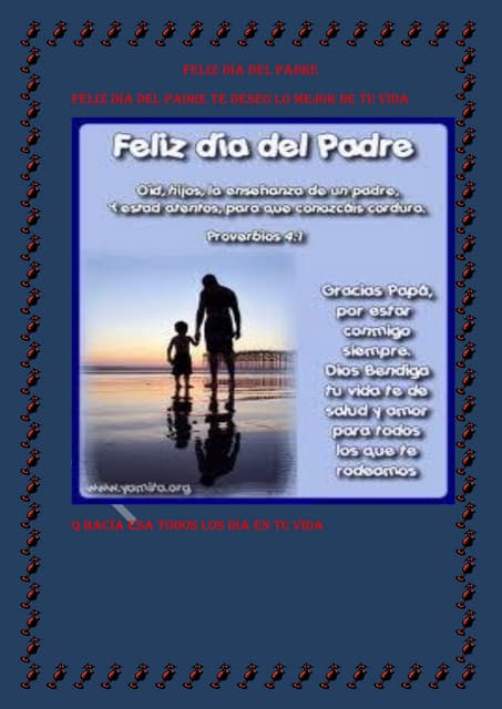 Feliz día del padre