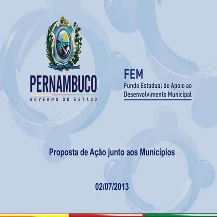 Relação dos municípios pendentes e as datas e horários das reuniões.