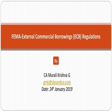Fema ecb regulations