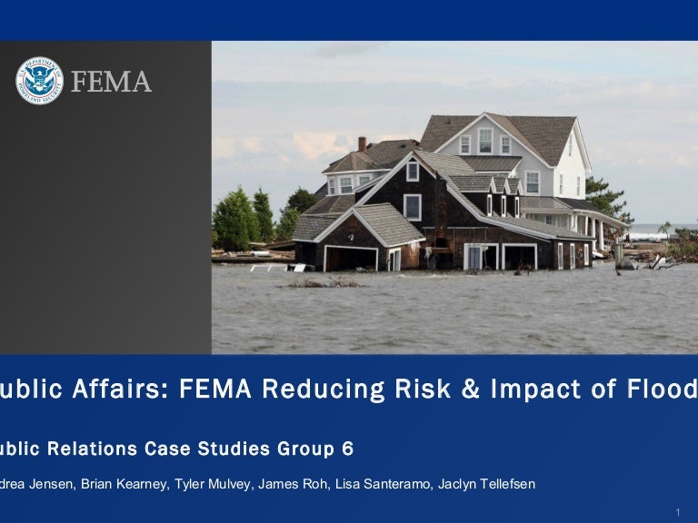 Fema Flood Insurance Public Relations Case Study