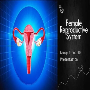 Female Reproductive System Group 1 and 10 Presentation (1) pptx