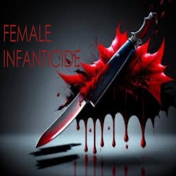 Female infanticide- the reasons for killing girls at or before birth | PPTX
