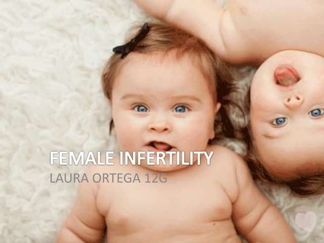 Female infertility 