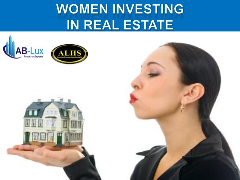 Female investment in real estate