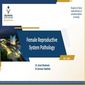 Female Reproductive System Pathology Nursing.pptx