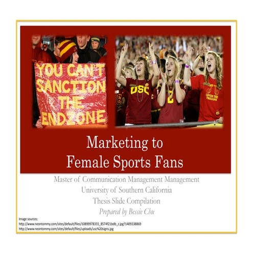 Marketing to Female Sports Fans