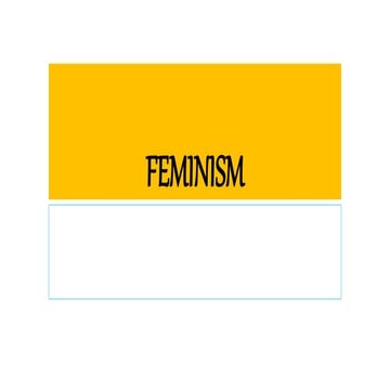 Feminism